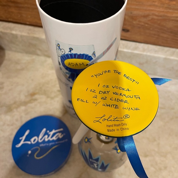 NWT Lolita Wine Glass - Picture 5 of 7